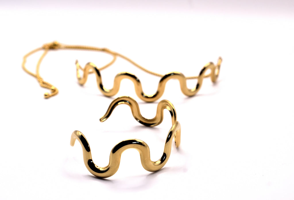 Collar + Pulsera set Vivian